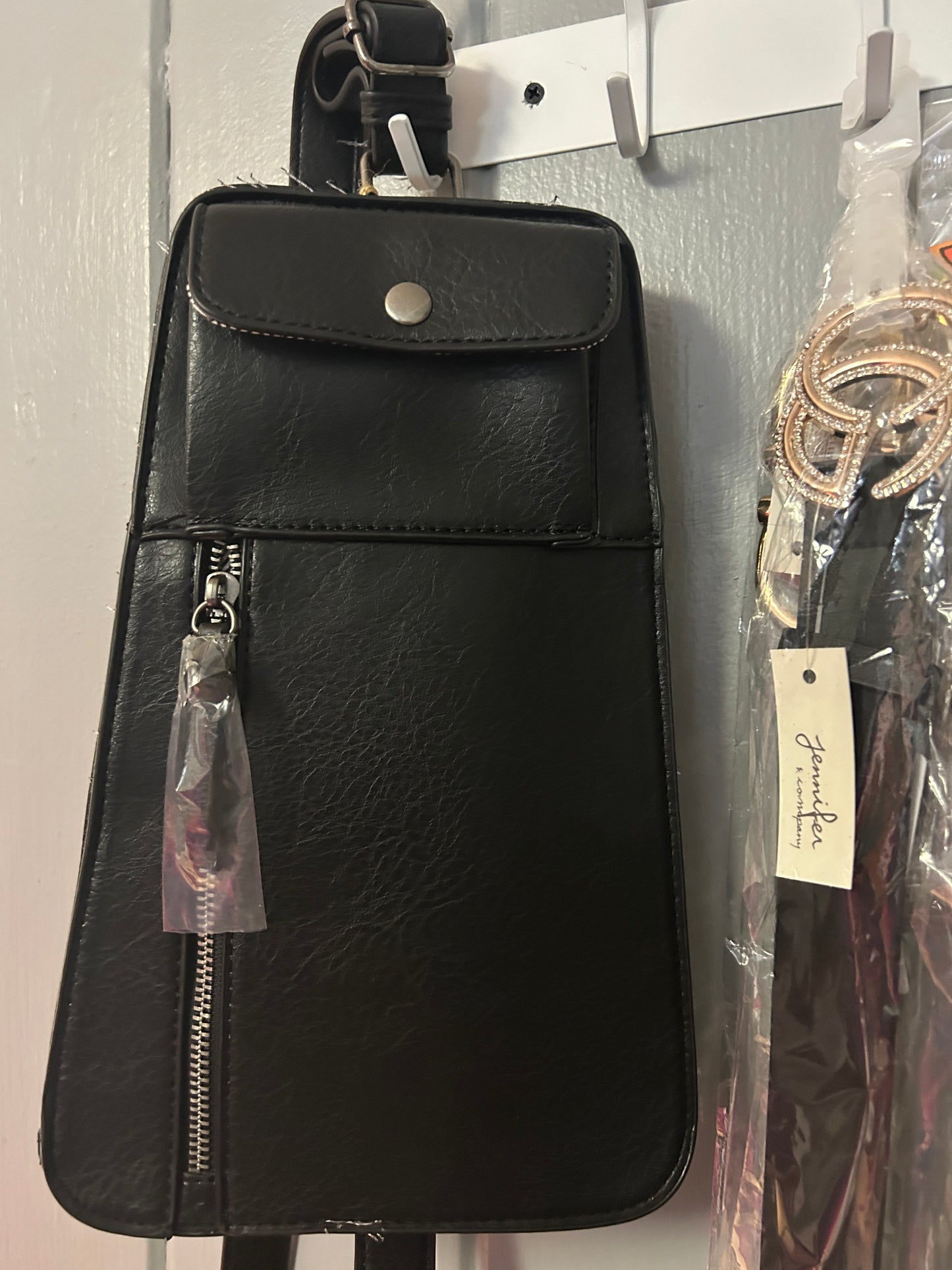 Black messenger Bag