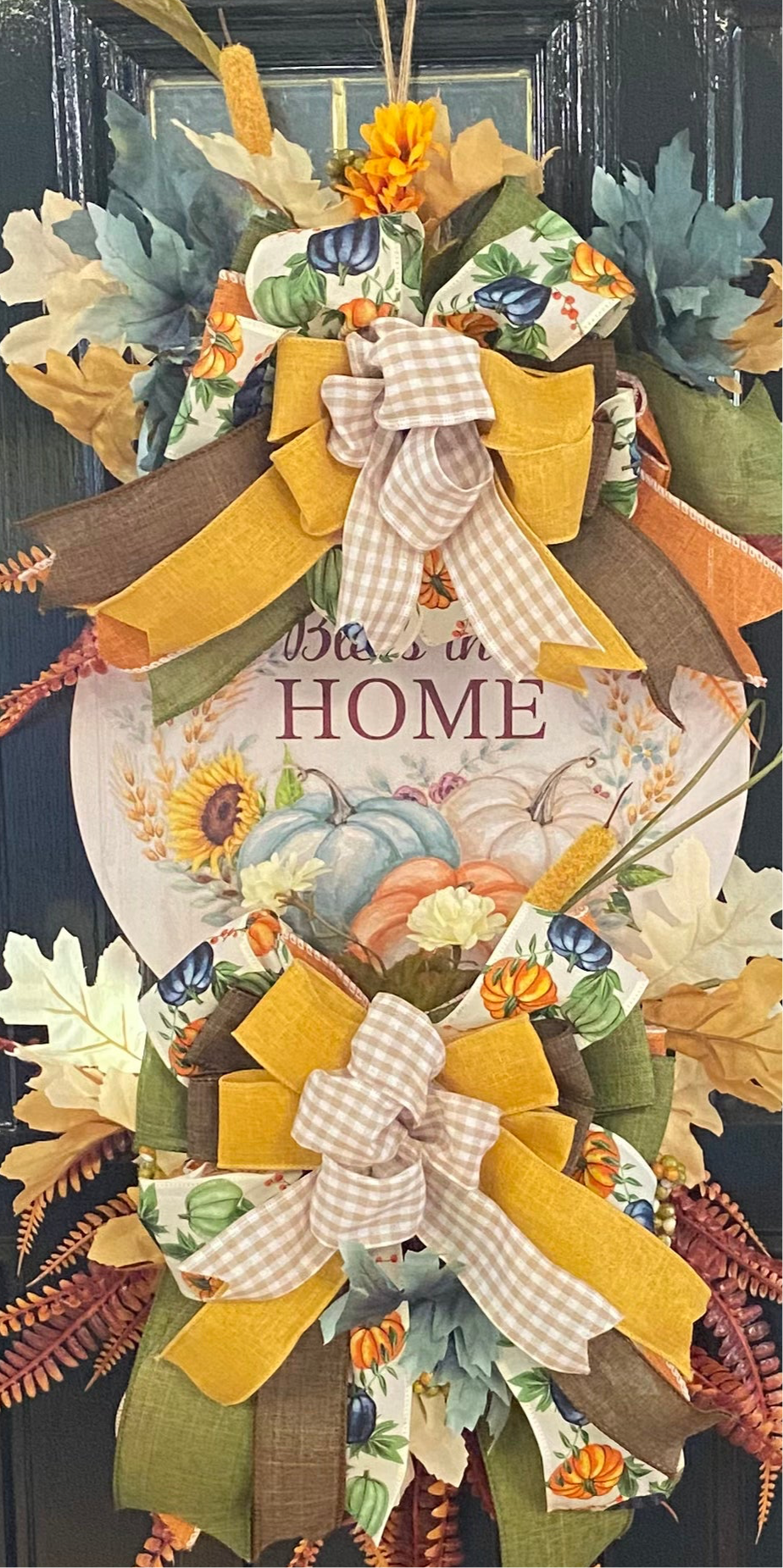 Fall bless this home! Wall/Door Decor