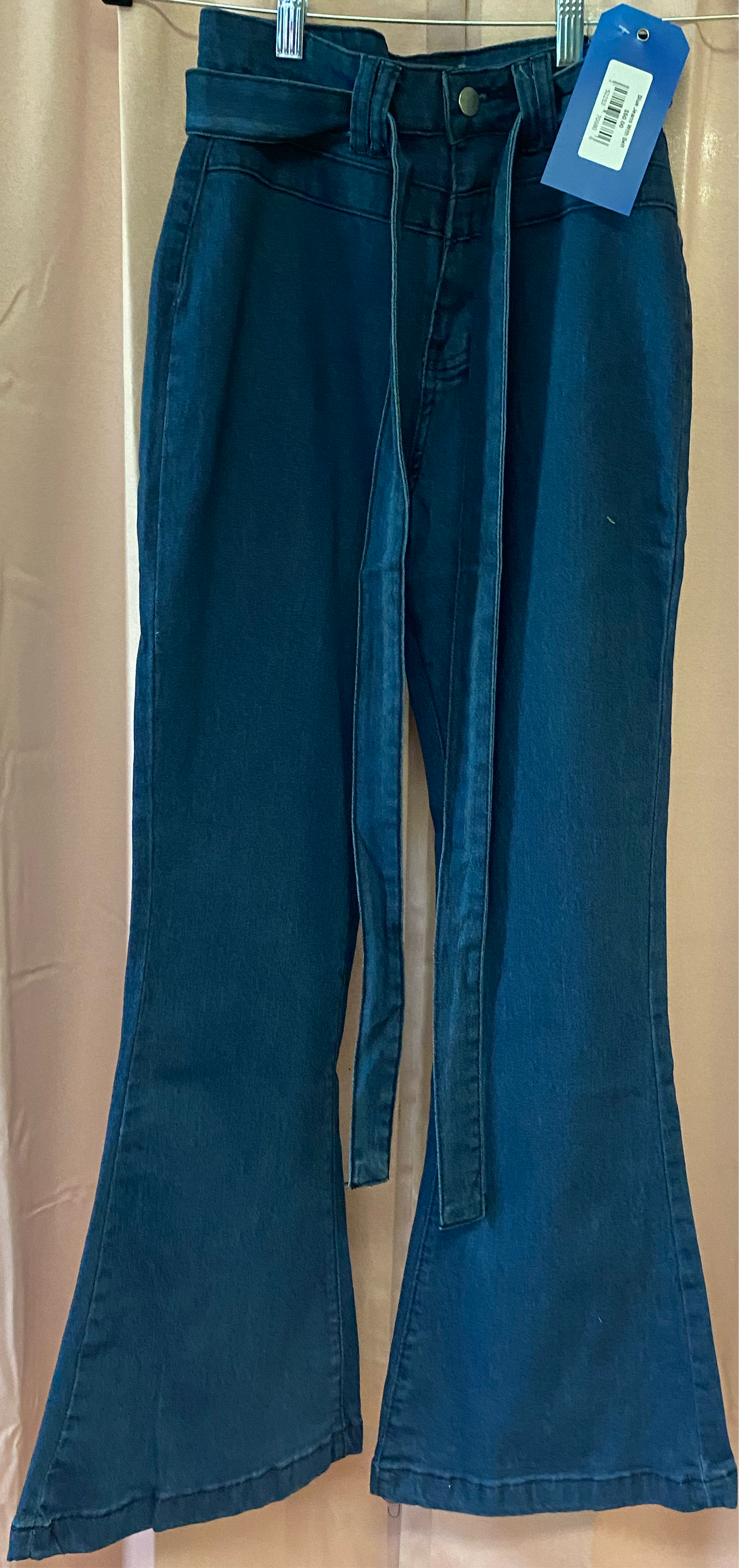 Blue Jeans With Belt