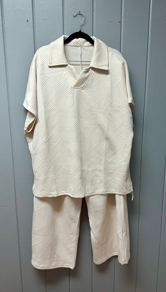Ivory Pant Set