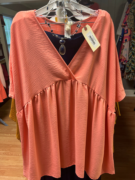 Peach plus shirts