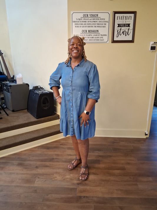 The owner of Fresh Start Variety Shop Apostle Annette Higdon