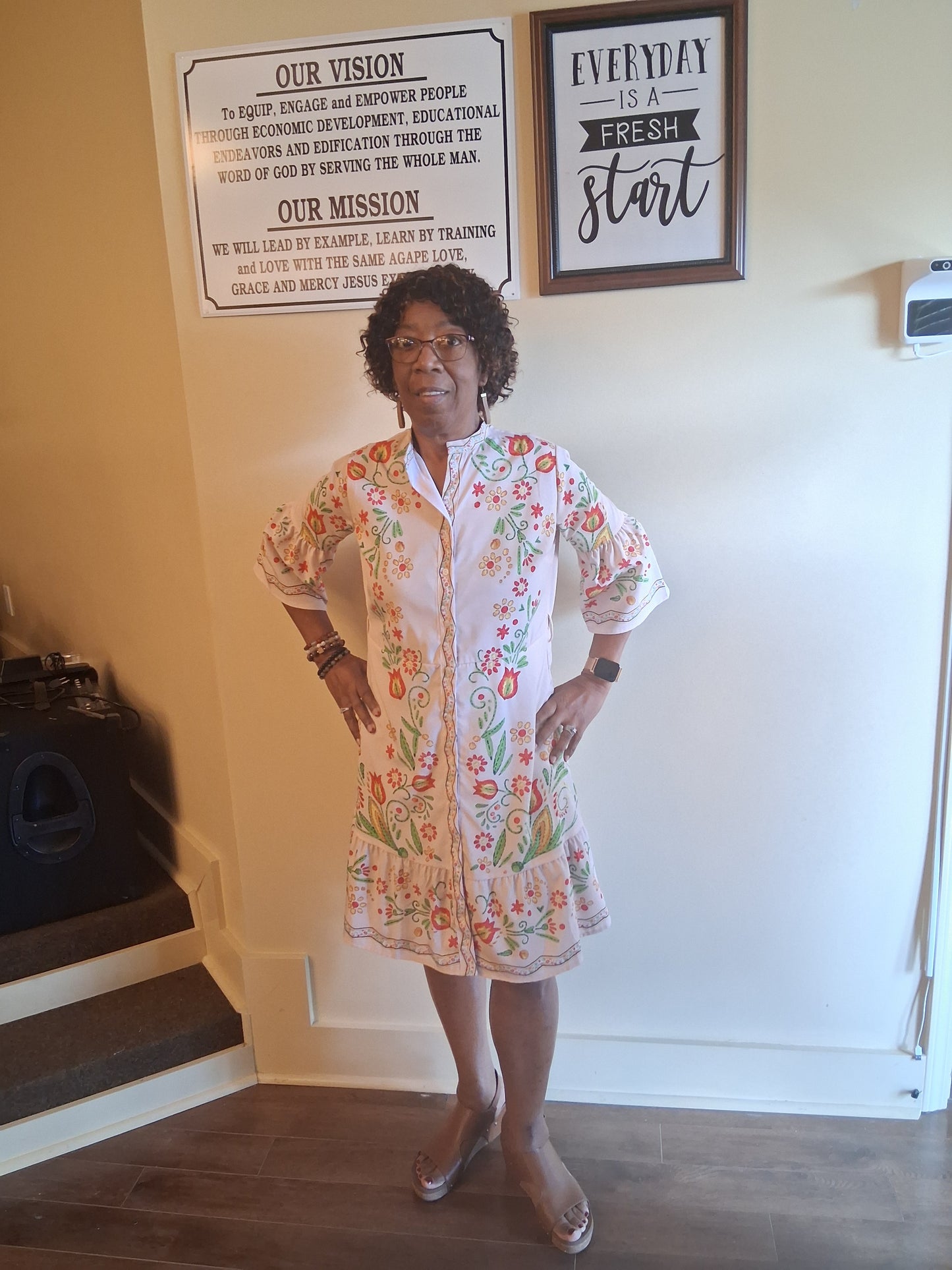 Very cute printed dress